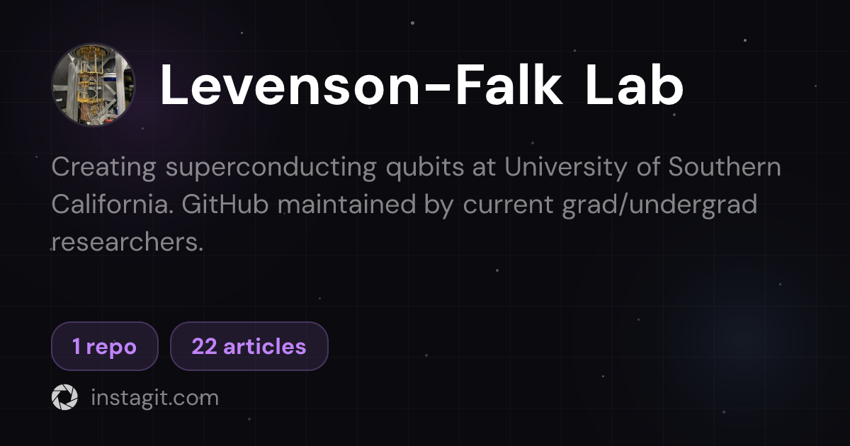 Levenson-Falk Lab | Knowledge Base | Instagit